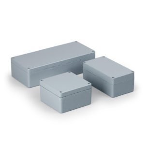 Aluminiumboc swibox, Leehrgehäuse