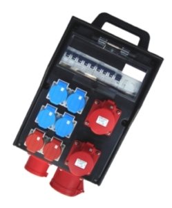 Stromverteiler aus Hartgummi